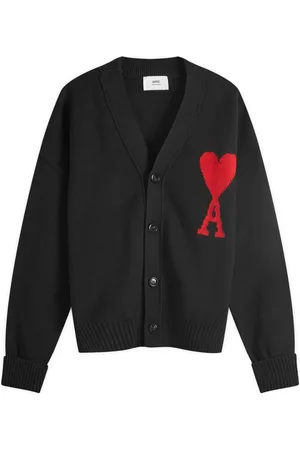 Ami AMI Large A Heart Cardigan