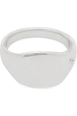 TOM WOOD Mini Signet Cushion Ring