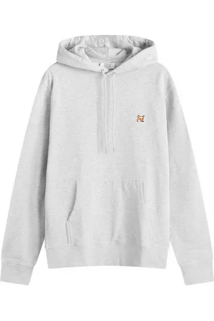 Maison Kitsuné Maison Kitsune Fox Head Patch Regular Hoodie