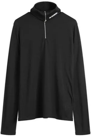 Jil Sander Jil Sander Plus Quarter Zip Wool Sweatshirt