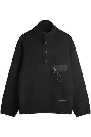 and wander Wool Fleece Pullover