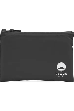 BEAMS JAPAN Logo A5 Flat Pouch