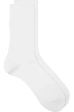 RoToTo Organic Daily Ribbed Crew Sock - 3 Pack