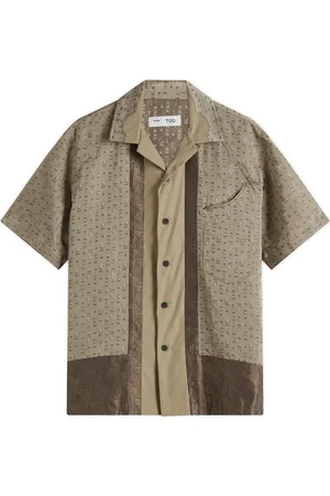 TOGA PULLA TOGA High Twist Twill Short Sleeve Shirt