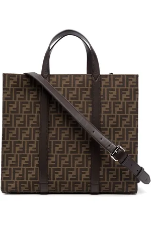 Fendi FF jacquard-motif tote bag
