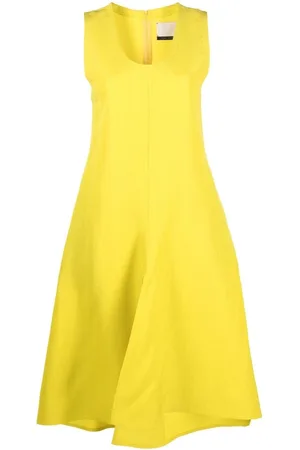 Calcaterra Scoop-neck midi dress