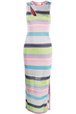 Suboo Zephyr striped maxi dress