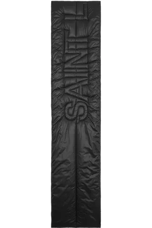 Saint Laurent Logo-embossed padded-design scarf