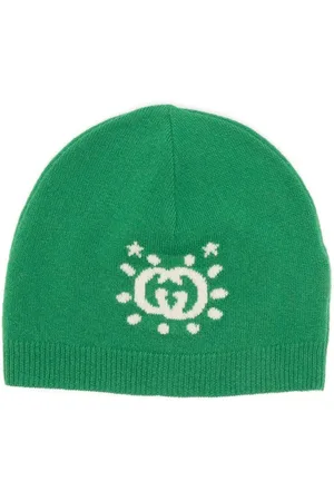 Gucci Intarsia-knit wool beanie