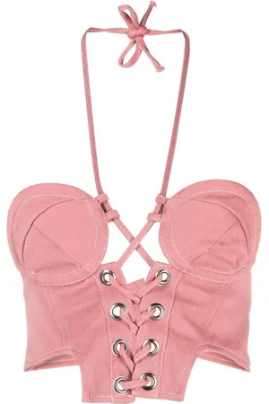 Julfer Corset-style cotton top
