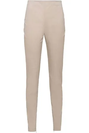 Prada High-waisted slim-cut trousers