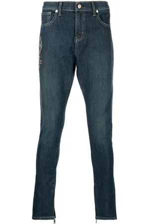United Rivers Embroidered skinny jeans
