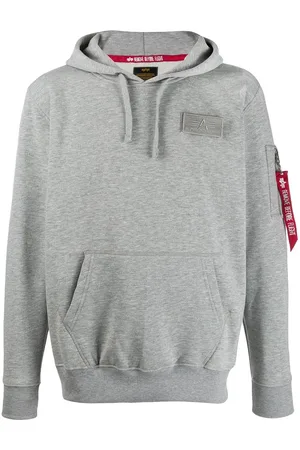 Alpha Industries Hooded logo sweatshirt