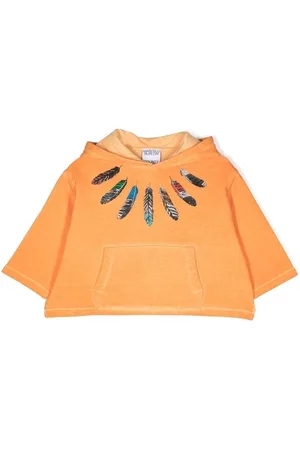 MARCELO BURLON Feather Print hoodie