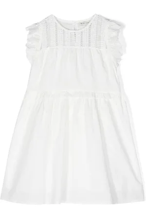 The New Society Round-neck cotton dress