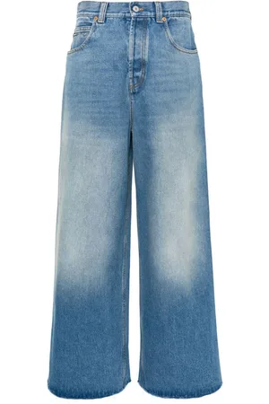 Gucci Horsebit-detail wide-leg jeans