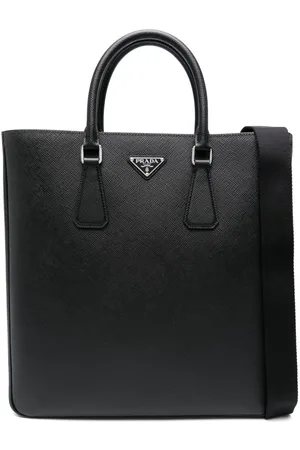 Prada Triangle-logo tote bag