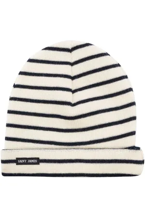 SAINT JAMES Cartier striped wool beanie