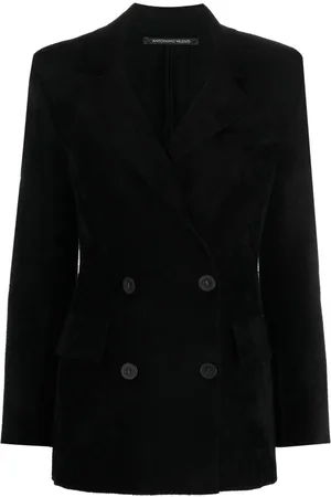 ANTONINO VALENTI Notched-lapel double-breasted blazer
