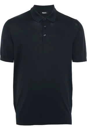 ERALDO Knitted cotton polo shirt