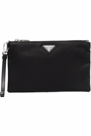 Prada Triangle-logo Re-Nylon pouch