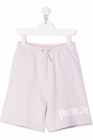 Palm Angels Logo-print track shorts