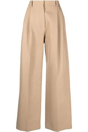 Calcaterra Wide-leg tailored-cut trousers