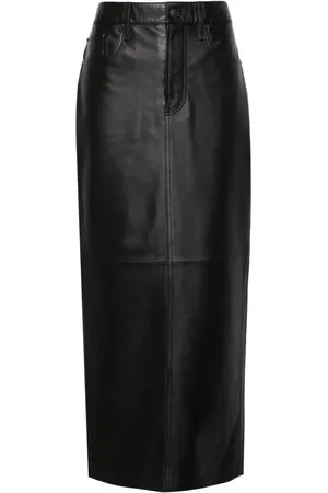 WARDROBE.NYC WARDROBE. NYC leather maxi column skirt