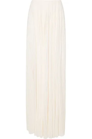 Saint Laurent Pleated maxi skirt
