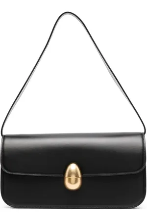 Neous Polished-finish shoulder bag