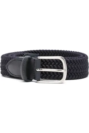 ERALDO Leather-trim interwoven belt