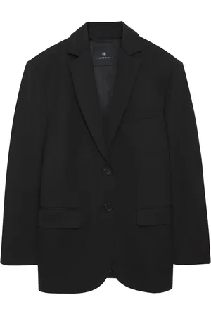 ANINE BING Quinn single-breasted wool blazer