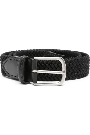 ERALDO Leather-trim interwoven belt