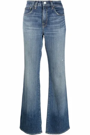 NILI LOTAN Flared denim jeans