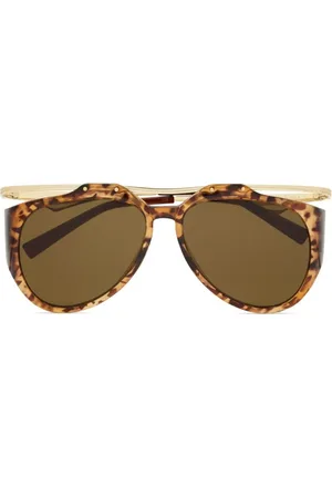 Saint Laurent Amelia pilot-frame sunglasses
