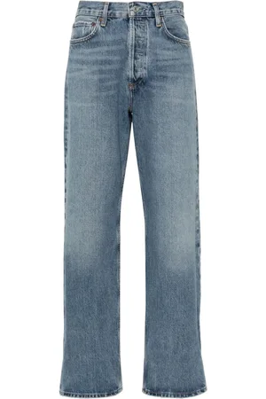 AGOLDE Fran mid-rise straight-leg jeans