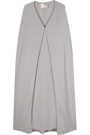 VALENTINO GARAVANI Cape-design maxi dress