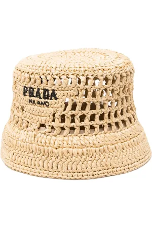 Prada Woven straw hat