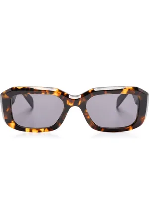 Retrosuperfuture Sagrado Burnt Havana rectangle-frame sunglasses