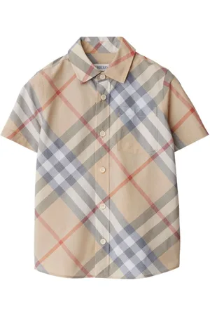 Burberry Check cotton shirt