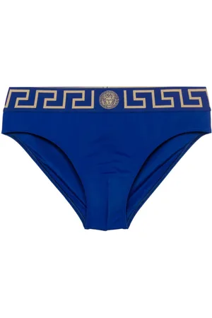VERSACE Greca Border swim briefs