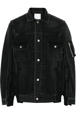 SACAI Patchwork denim jacket