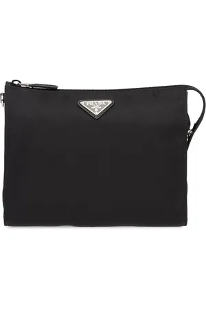 Prada Re-Nylon and Saffiano leather pouch