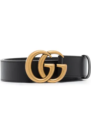 Gucci Double G leather belt