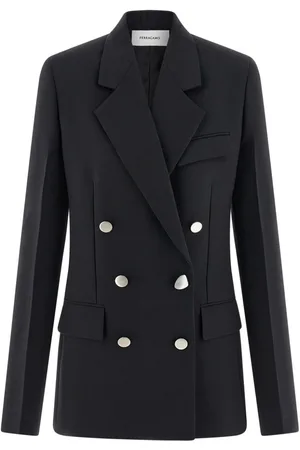 Salvatore Ferragamo Double breasted wool blazer