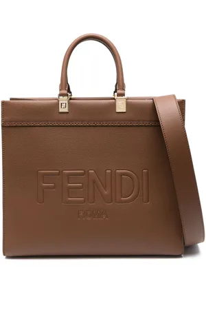 Fendi Medium Sunshine leather tote bag