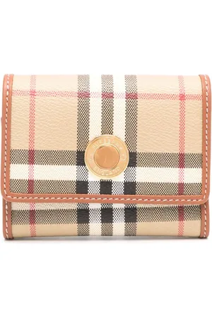 Burberry Small check-pattern wallet