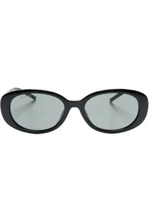 Gucci G-motif oval-frame sunglasses