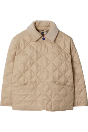 Burberry Diamond-quilted barn jacket