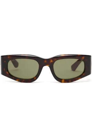 Gucci Rectangular-frame sunglasses